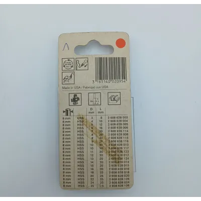 FRESA RANURAR 8X12MM HSS BOSCH