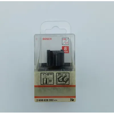 FRESA RANURAR 2 FILOS HM 8X25X25MM BOSCH