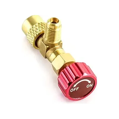 VALVULA CARGA P/GASES REFRIGERANTES S/PERDIDA H1/2" ACME IZQ-M5/16"
