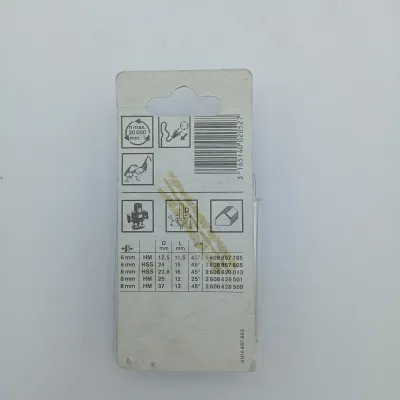 FRESA BISELAR HM 8X25MM BOSCH