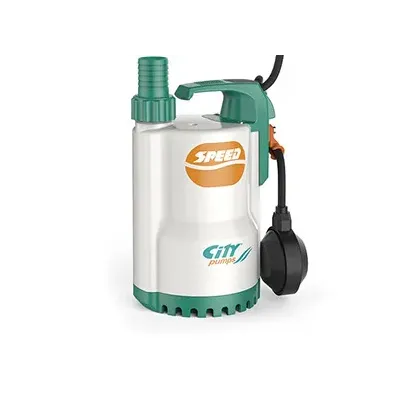 BOMBA ACHIQUE SPEED 50M  C/BOYA NIVEL 0,5Hp 230Vca CITY PEDROLLO
