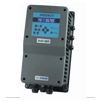 VARIADOR FRECUENCIA 2 BOMBAS SPEEDBOX DUO SET 400V III 9 Amp COELBO