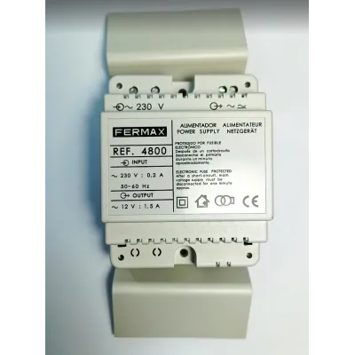 ALIMENTADOR PORTERO 220Vca-12Vac-1,5A 4800 FERMAX
