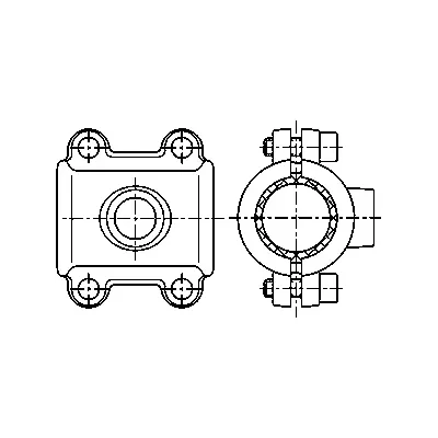 TOMA DERIVACION 720 - 1/2- 1/2" GALV. EO TOMA DERIVACION 720 - 1/2- 1/2" GALV. EO