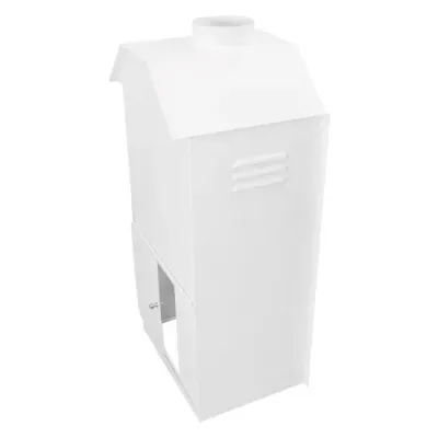 CASETA CALENTADOR GAS LACADA BLANCA 90X40X30CM
