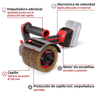 LIJADORA RODILLO TP-BR 18/32 Li BL - Solo 4468000 EINHELL LIJADORA RODILLO TP-BR 18/32 Li BL - Solo 4468000 EINHELL