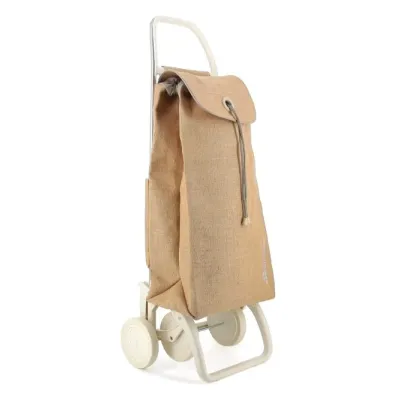 CARRO COMPRA I-MAX YUTE 4 RUEDAS OFF WHITE IMX538 NATURAL ROLSER CARRO COMPRA I-MAX YUTE 4 RUEDAS OFF WHITE IMX538 NATURAL ROLSER