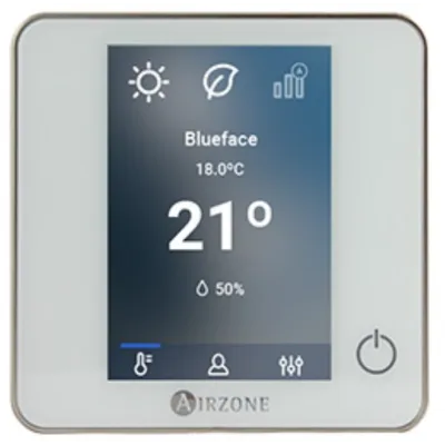 TERMOSTATO ZONAS BLUEFACE ZERO CB 8Z BLANCO AZCE6BLUEZEROCBCABLE AIRZONE