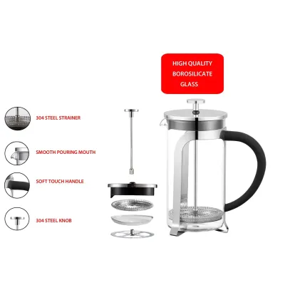 CAFETERA TETERA EMBOLO 2402/650ML VIER   