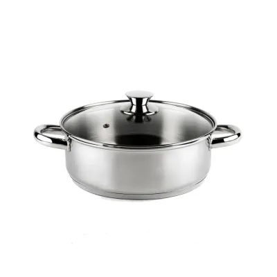 CACEROLA INOXIDABLE M20/20CMX8,5/2,6LT VIER