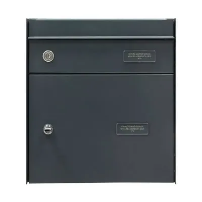 BUZON CORREO+PAQUETERIA EASY S U2126 ANTRACITA ARREGUI BUZON CORREO+PAQUETERIA EASY S U2126 ANTRACITA ARREGUI