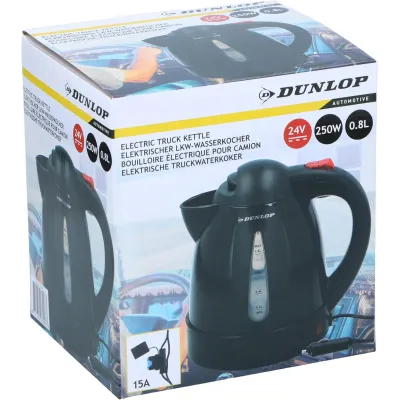 HERVIDOR AGUA P/CAMION 07907/0,8LT 24V 250W DUNLOP