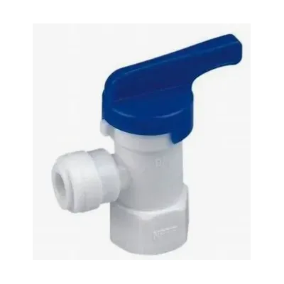 VALVULA DEPOSITO TUBO 1/4" ROSCA 1/4" STARFIT OSMOSIS VALVULA DEPOSITO TUBO 1/4" ROSCA 1/4" STARFIT OSMOSIS