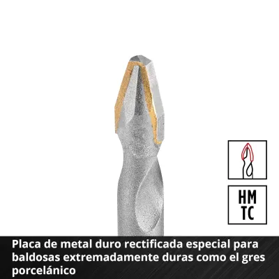 KIT BROCA PORCELANICO 5/6/8/10MM 49051404 EINHELL