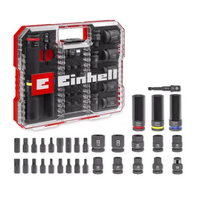 JUEGO LLAVES IMPACTO+PUNTAS 49109288/32PZS.EINHELL JUEGO LLAVES IMPACTO+PUNTAS 49109288/32PZS.EINHELL