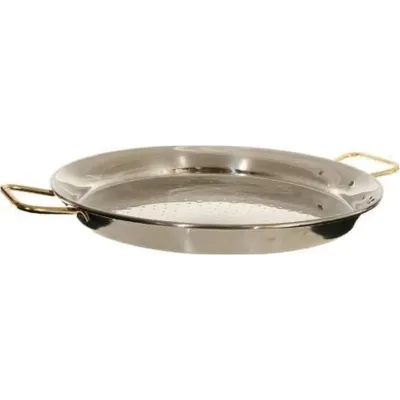 PAELLERA ACERO INOX 60CM ASAS BORDE ORO GARCIMA PAELLERA ACERO INOX 60CM ASAS BORDE ORO GARCIMA