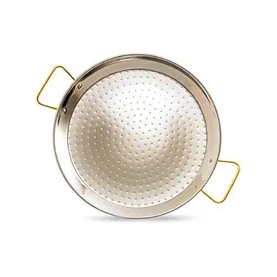 PAELLERA ACERO INOX 60CM ASAS BORDE ORO GARCIMA PAELLERA ACERO INOX 60CM ASAS BORDE ORO GARCIMA