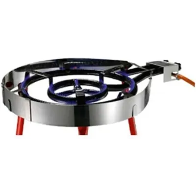 PARAVIENTO TRIPLE INOX PARA PAELLERO 55-60-65-70CM  GARCIMA