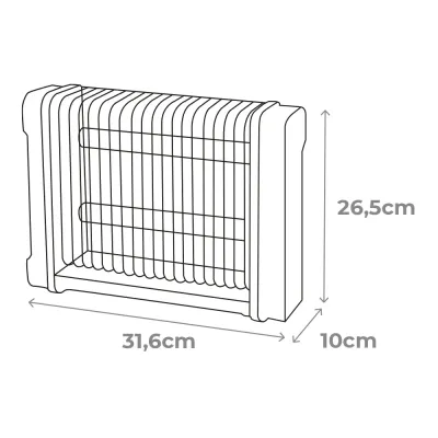 MATA INSECTOS ELECTRICO 2X6W 340º  06520 EDM