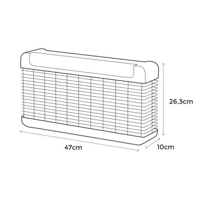 MATA INSECTOS ELECTRONICO SMART LED 12W  06525 EDM