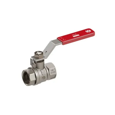 VALVULA NILE VA25 1 1/4" H-H NIQUEL PALANCA GRIS ARCO
