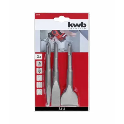 SET CINCELES SDS PLUS 49247185/140MM KWB