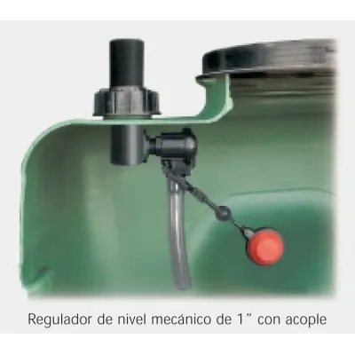 REGULADOR NIVEL COMPLETO 1" C/ TUBO ACOPLE 1 1/4"  ROTHAGUA