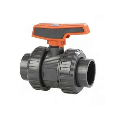 VALVULA BOLA PVC MANETA ANTIDESLIZANTE 63MM 36506  CEPEX