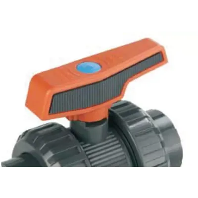 VALVULA BOLA PVC MANETA ANTIDESLIZANTE 63MM 36506  CEPEX