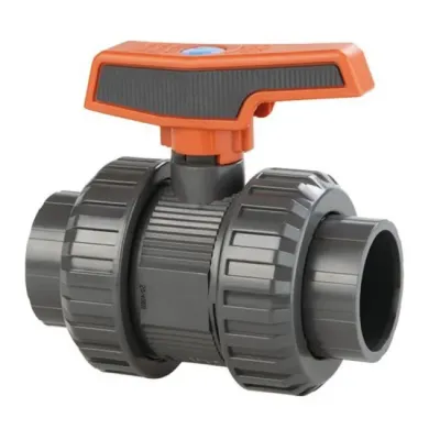 VALVULA BOLA PVC MANETA ANTIDESLIZANTE 2" 36516  CEPEX