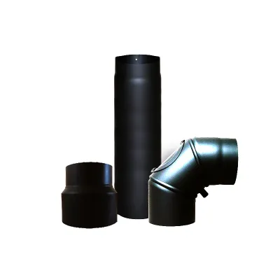 TUBO ESTUFA 180mm x 1Mt x 2mm SOLDADO PINTADO ANTRACITA M-H BOSCHMARIN   