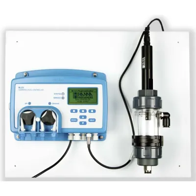 CONTROLADOR PH/REDOX C/CAMARA FLUJO BL121-20 HANNA