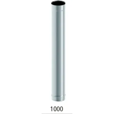 TUBO CHIMENEA SIMPLE PARED 200MM X1M INOX AISI 316L 4009357 ROS