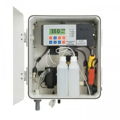ANALIZADOR CONTROLADOR AUTOMATICO PCA310 DE CLORO LIBRE Y TOTAL HANNAA