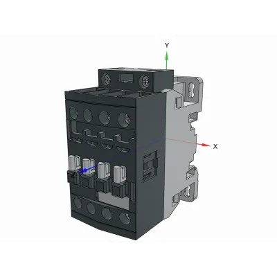 BLOQUE CONT. UX. AF12-30-10 3P 100-250V ABB