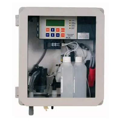 ANALIZADOR CONTROLADOR AUTOMATICO PCA310 DE CLORO LIBRE Y TOTAL HANNAA