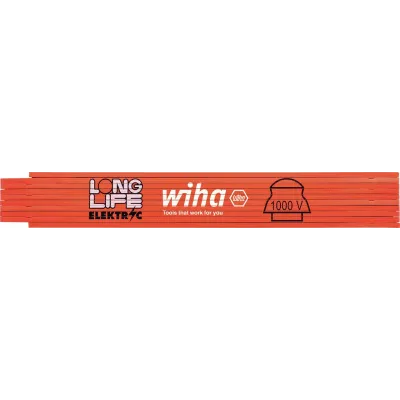 METRO PLEGABLE ELECTRICISTA 42068/15MM-2M WIHA
