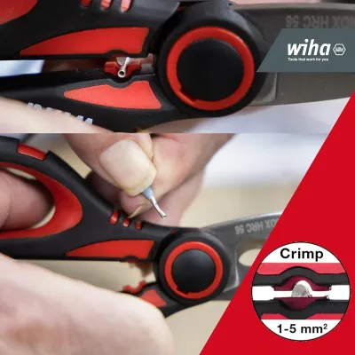 TIJERA PROFESIONAL FUNCION CRIMPADO 41923/1-5MM WIHA