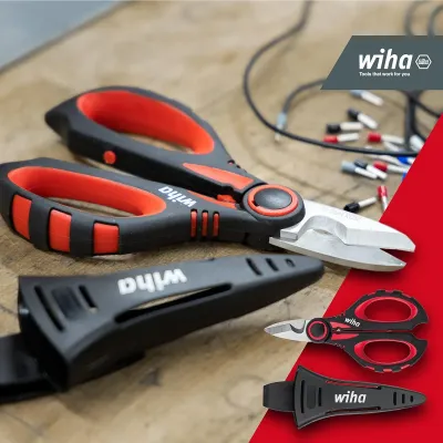 TIJERA PROFESIONAL FUNCION CRIMPADO 41923/1-5MM WIHA