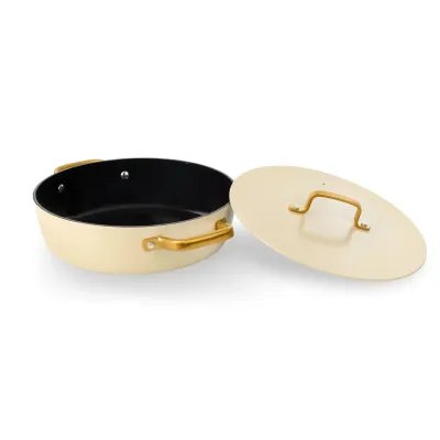 CACEROLA BAJA SAMOA ICONIC 24CM ALUMINIO FORJADO BEIGE ARCOS