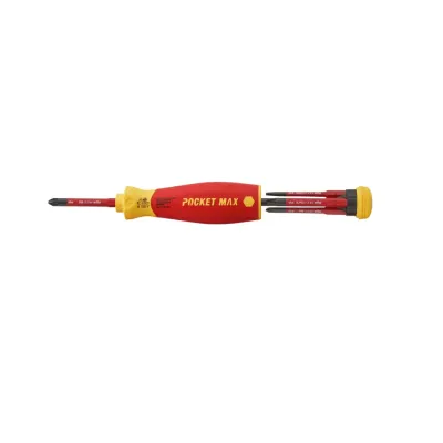 DESTORNILLADOR CON CARGADOR 4 SLIMBITS 45296 WIHA