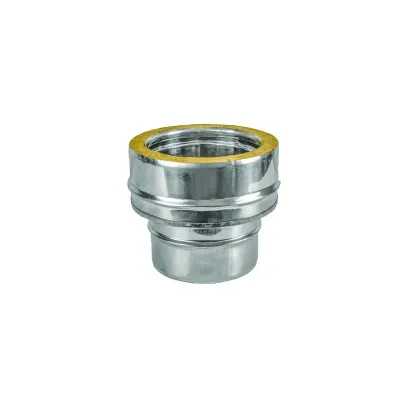 ADAPTADOR PARED SIMPLE-PARED DOBLE 200MM INOX 304 2700262 ROS 