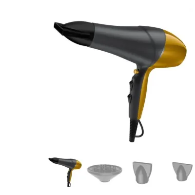 SECADOR PELO PROFESIONAL IONICO 35644/2100W GRIS DORADO KUKEN