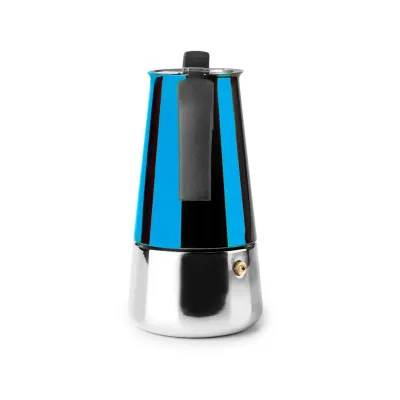 CAFETERA EXPRESS INOX MOCA 629806/6 TAZAS BLUE IBILI