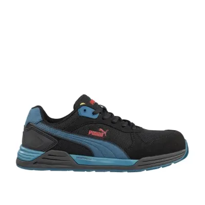 ZAPATO SEGURIDAD FRONTSIDE BLACK BLUE LOW S1P PUMA