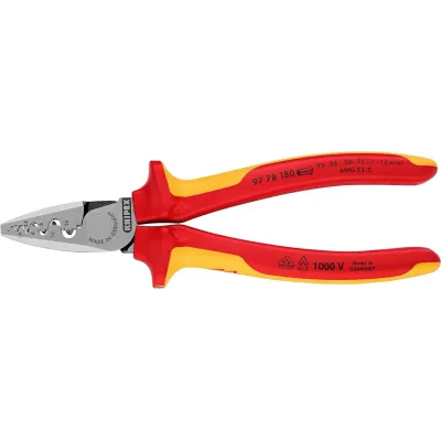 ALICATE PUNTERAS 97 78 180 1000V BLISTER KNIPEX 