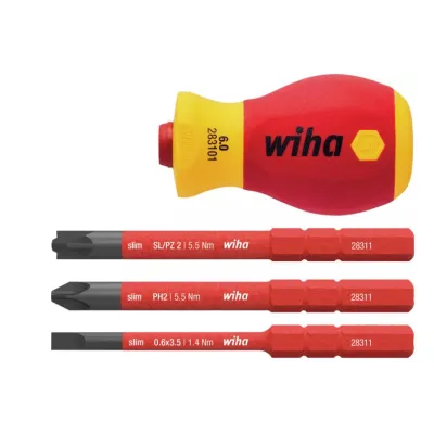 DESTORNILLADOR  PORTABITS STUBY ELECTRIC 41230 WIHA