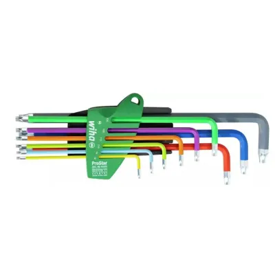 JUEGO LLAVES TORX PROSTAR 46556 9PZS.COLORIDO WIHA