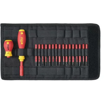 JUEGO DESTORNILLADOR BITS SLIMVARIO 41231/19PZS.WIHA