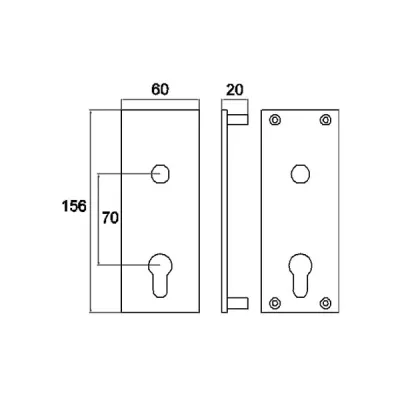 MANILLA+PLACA 104 NYLON 30000104 SERRALLER